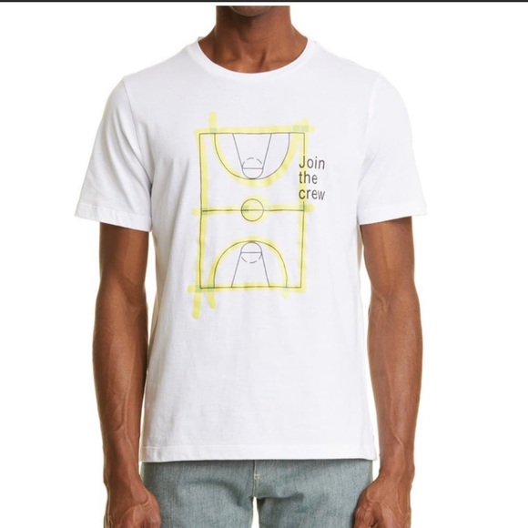 Canali Other - NWT Canali basketball graphic tee size 50. Made in Italy Blavk Edition
